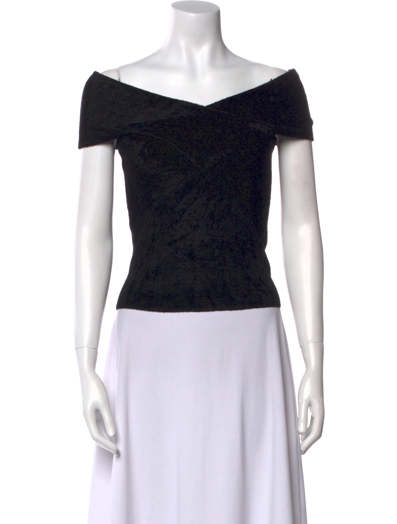 JoosTricot Merino Wool Off-The-Shoulder Top w/ Tags