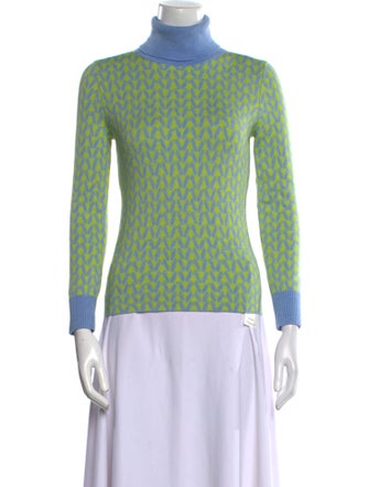 JoosTricot Printed Turtleneck Sweater