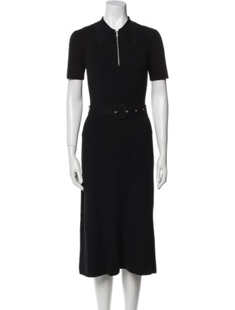 JoosTricot Crew Neck Midi Length Dress