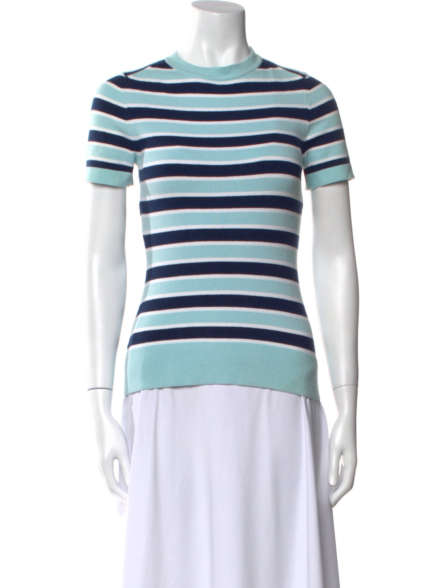JoosTricot Striped Crew Neck T-Shirt