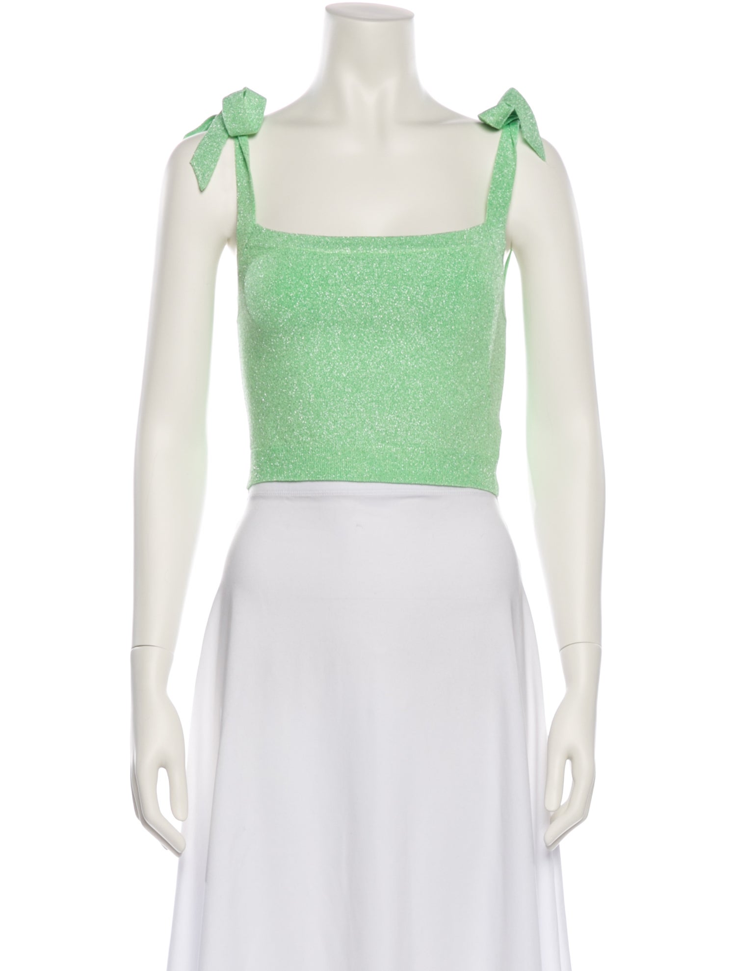 JoosTricot Square Neckline Sleeveless Crop Top