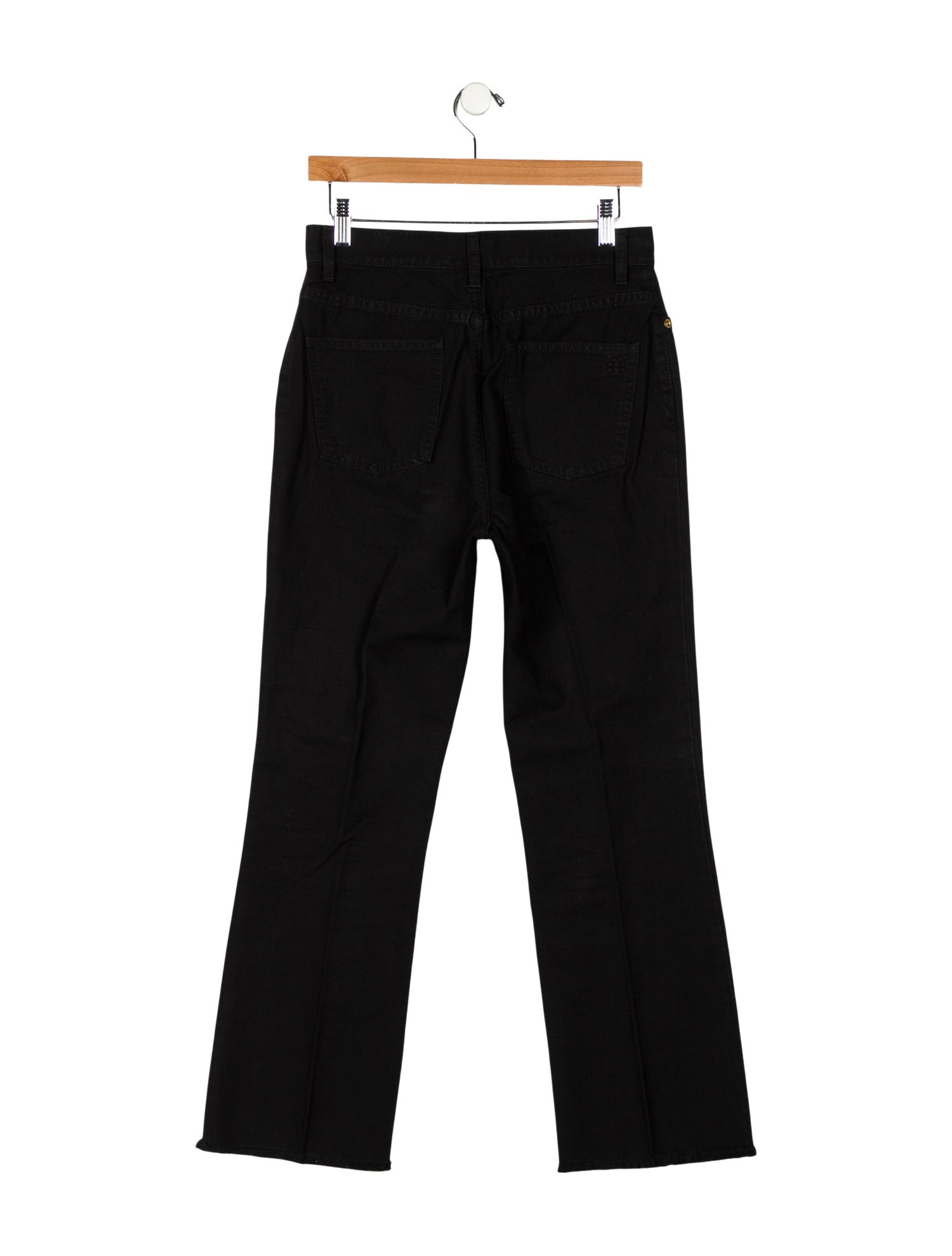 Tory Burch Home High-Rise Wide Leg Jeans