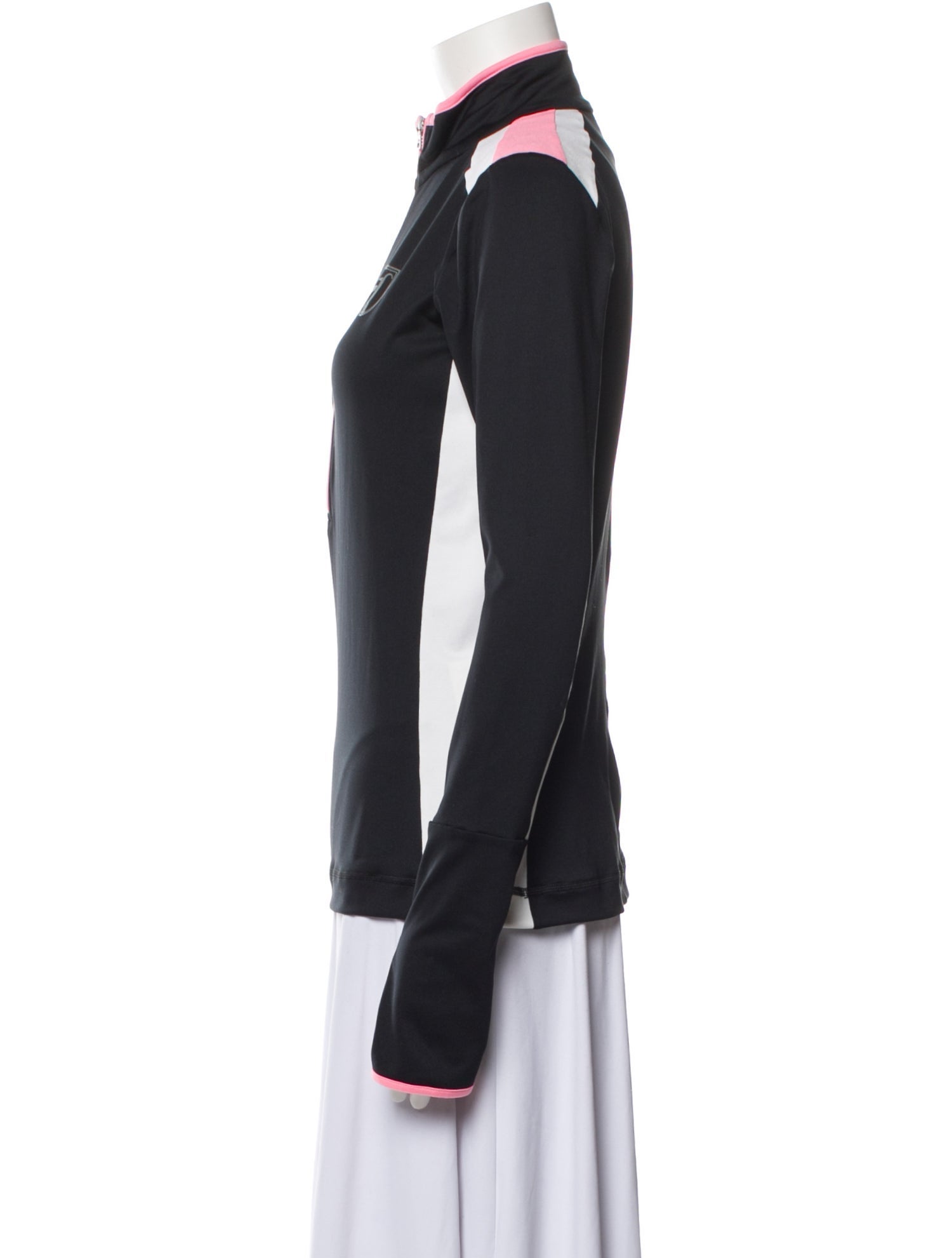 Toni Sailer Mock Neck Long Sleeve Sweatshirt