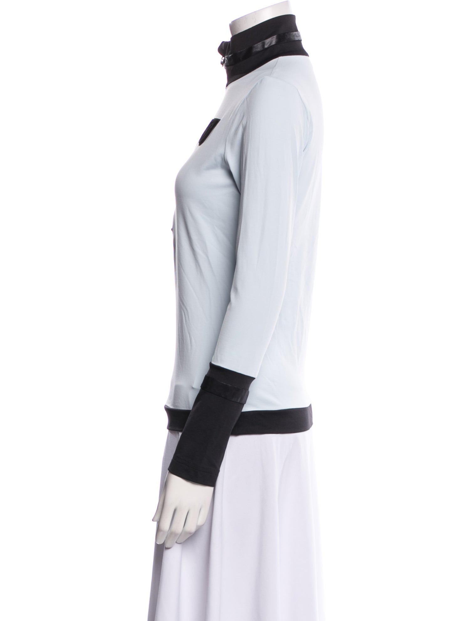 Toni Sailer Mock Neck Long Sleeve Sweatshirt