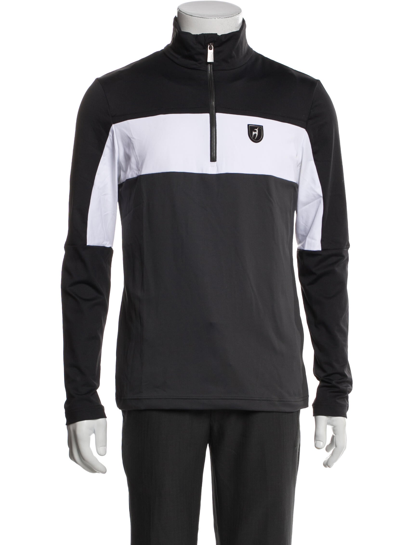 Toni Sailer Colorblock Pattern Windbreaker