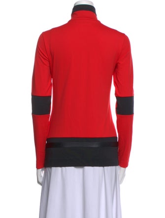 Toni Sailer Mock Neck Long Sleeve Sweatshirt