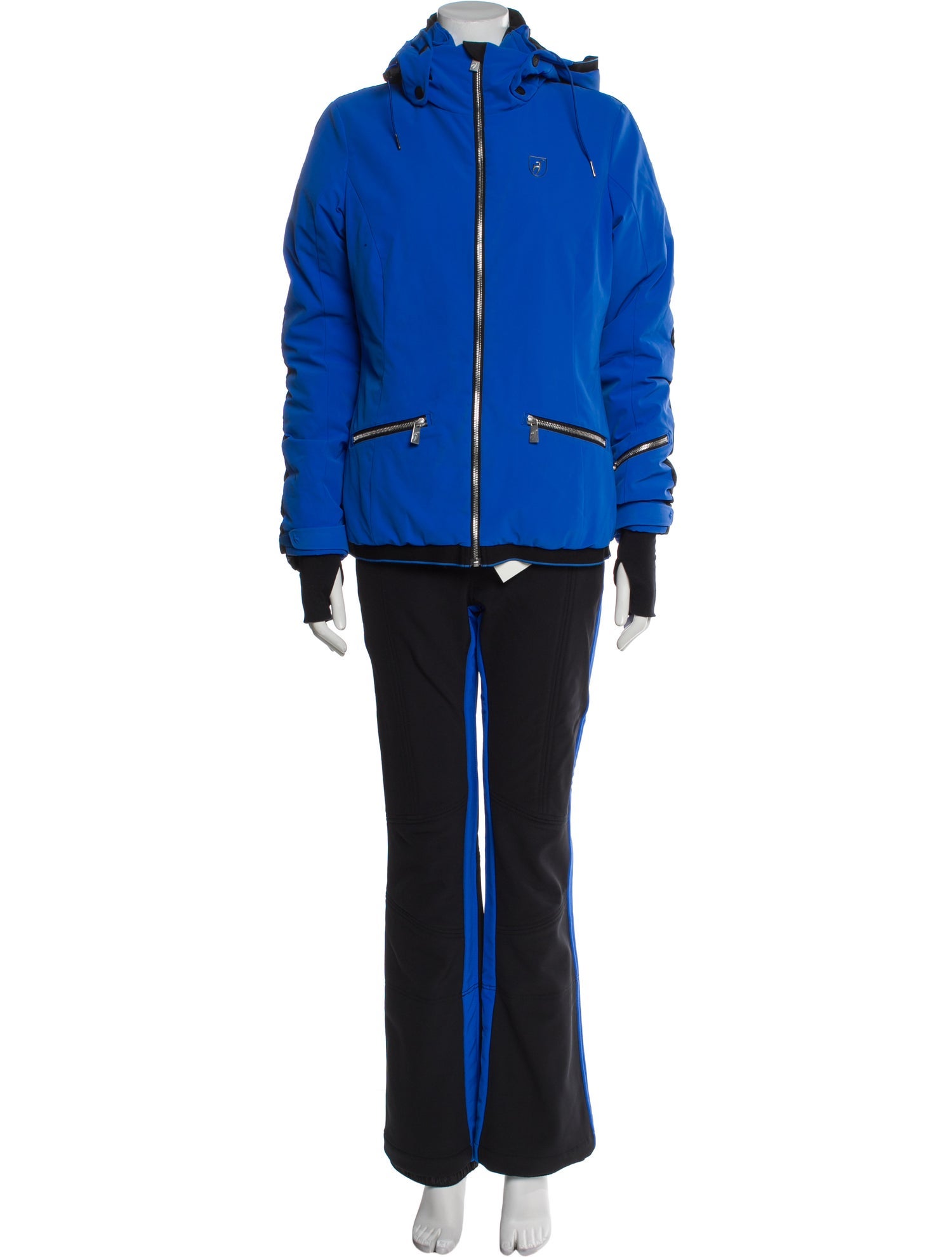 Toni Sailer Colorblock Pattern Pantsuit