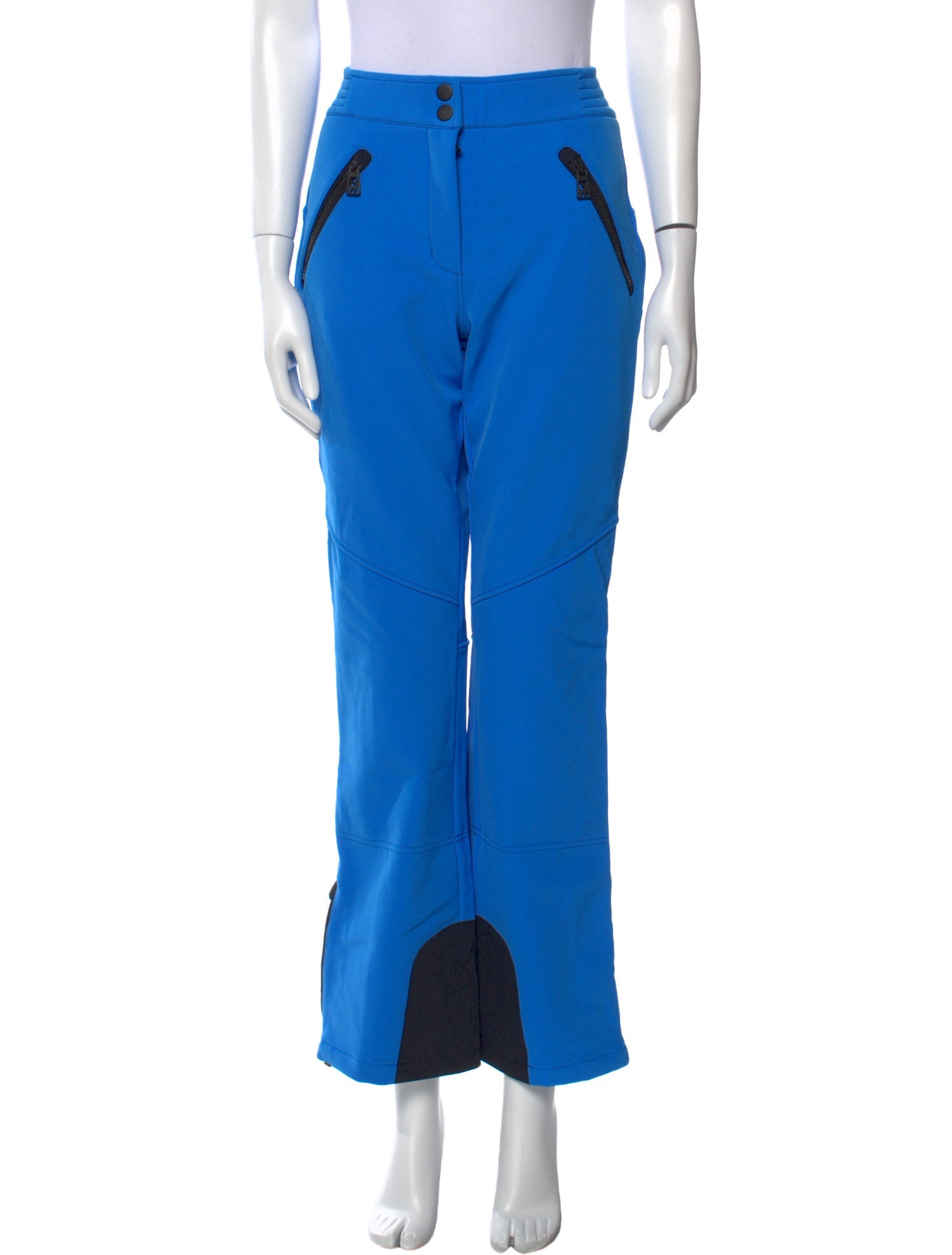 Toni Sailer Colorblock Pattern Wide Leg Pants