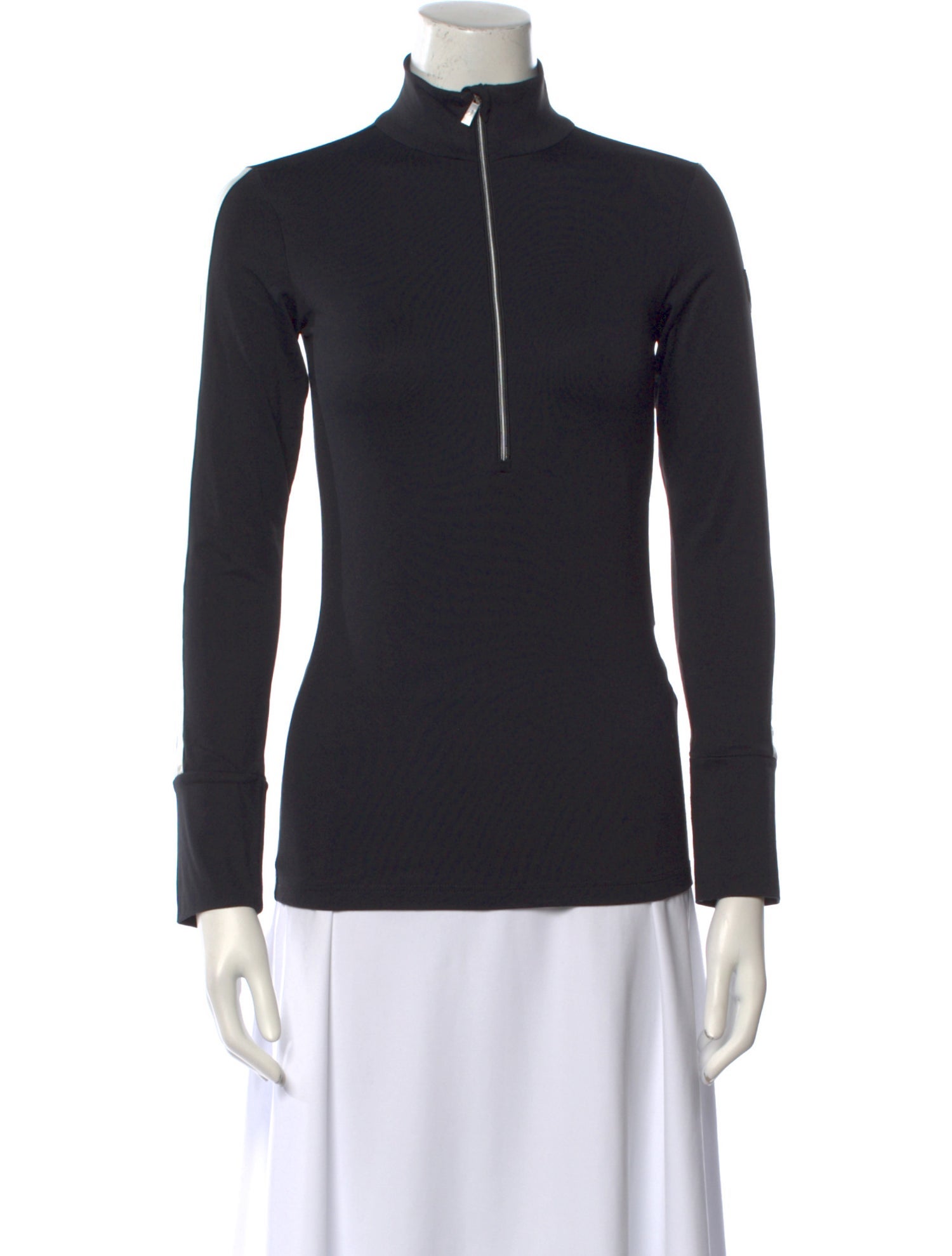 Toni Sailer Mock Neck Long Sleeve Sweatshirt