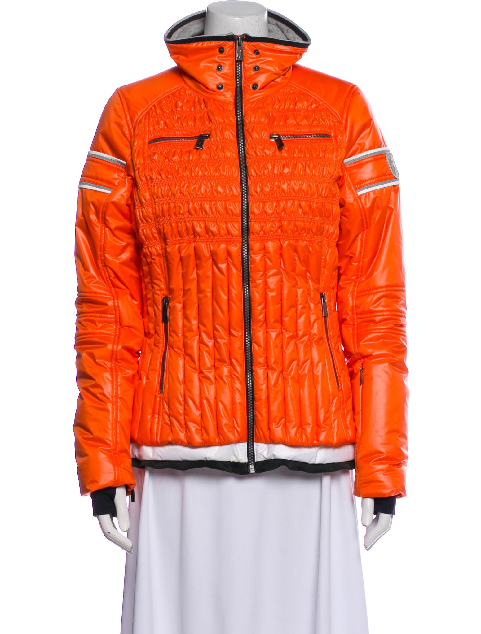 Toni Sailer Nylon Striped Jacket