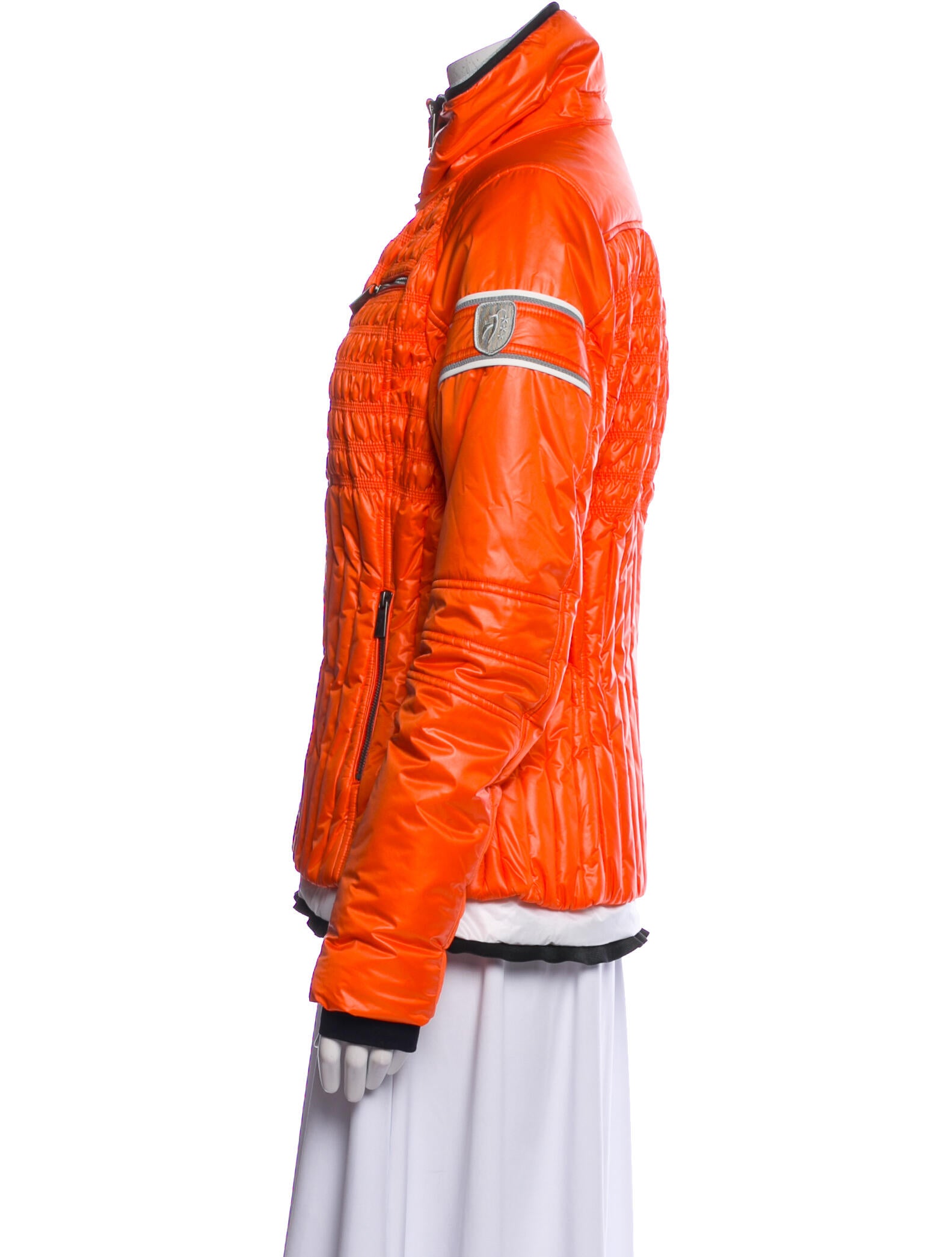 Toni Sailer Nylon Striped Jacket