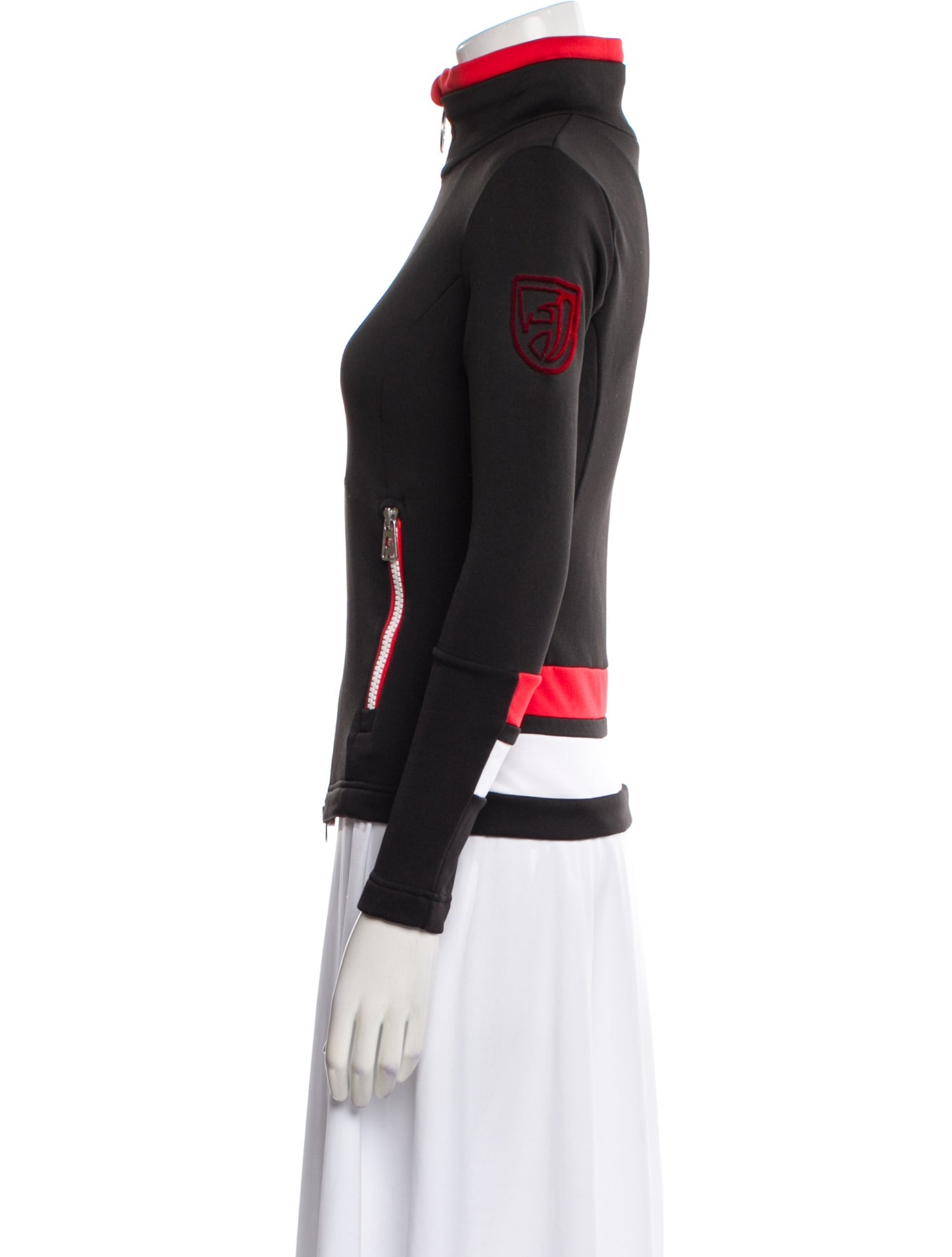 Toni Sailer Colorblock Pattern Jacket