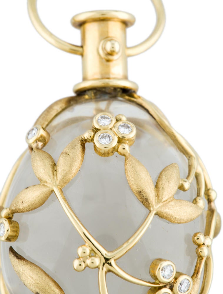 Temple St. Clair Crystal Vine Pendant