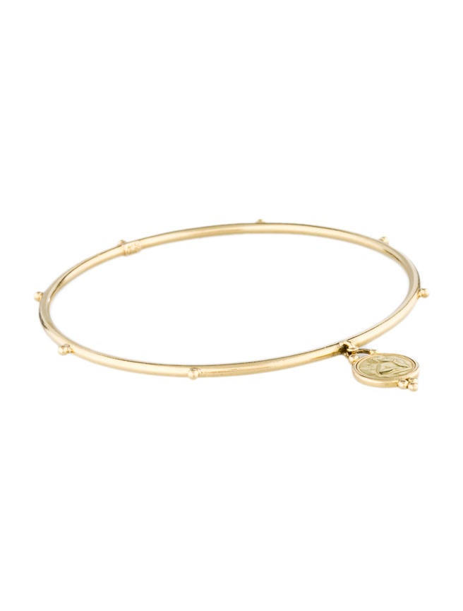 Temple St. Clair Gold Angel Bangle