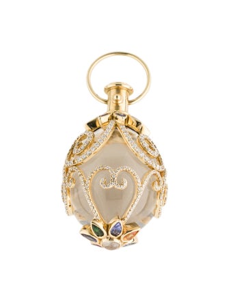 Temple St. Clair 18K Diamond & Multistone Arabesque Amulet