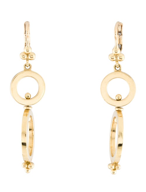 Temple St. Clair 18K Spin Earrings