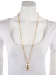 Temple St. Clair 18K Quartz & Diamond Medium Vine Amulet Oval Chain Pendant Necklace