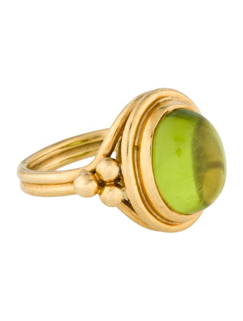Temple St. Clair 18K 6.22ct Peridot Cocktail Ring