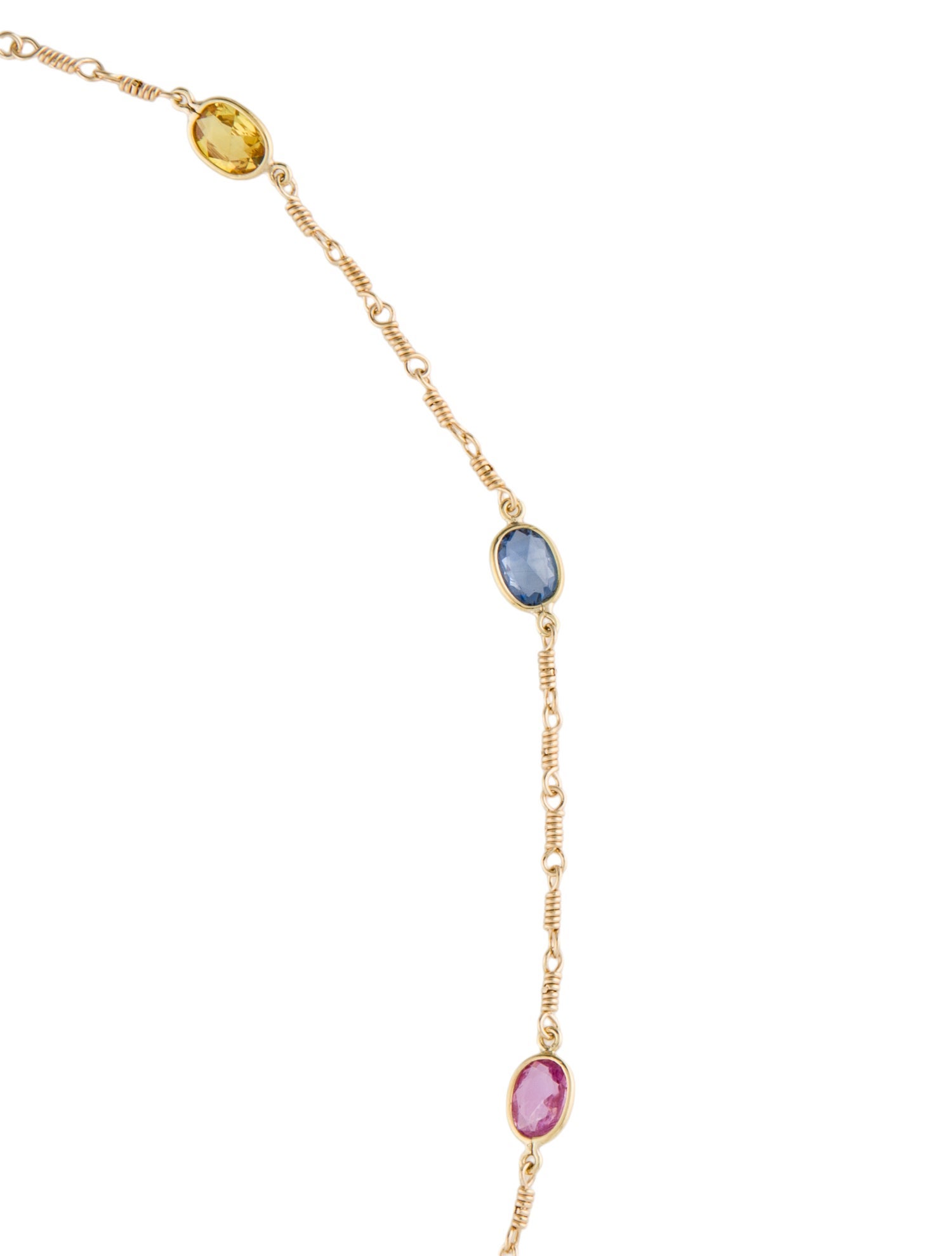 Temple St. Clair 18K Sapphire Station Necklace