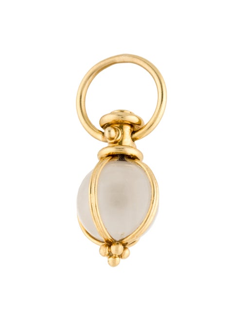 Temple St. Clair 18K Quartz Small Classic Round Amulet