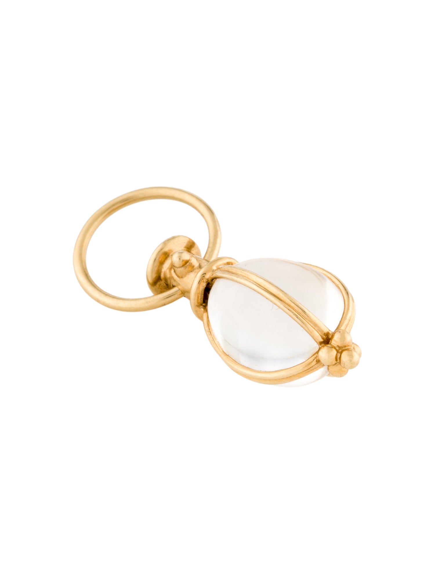 Temple St. Clair 18K Rock Crystal Extra Small Original Amulet