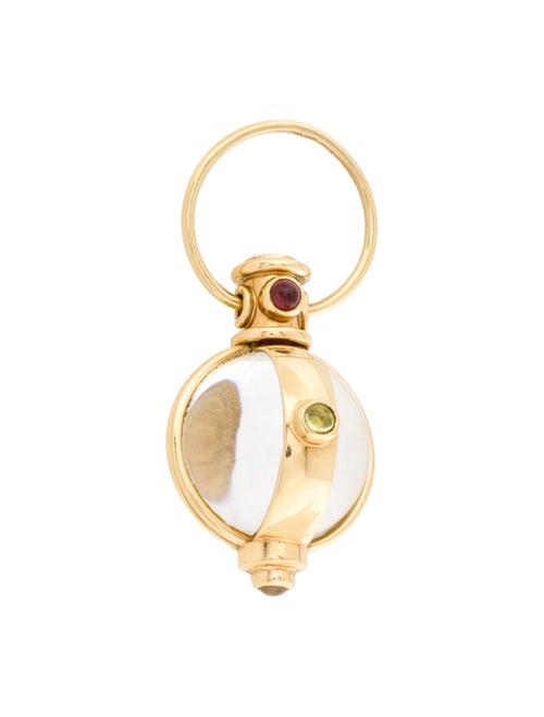 Temple St. Clair 18K Multistone Pendant