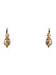 Temple St. Clair 18K Quartz Classic Amulet Earrings