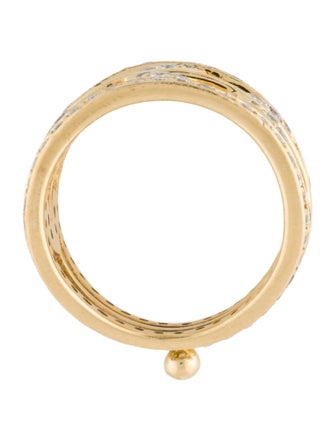 Temple St. Clair 18K 1.34ctw Diamond Vine Cocktail Ring