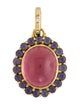 Temple St. Clair 18K Tourmaline , Iolite & Diamond Pendant
