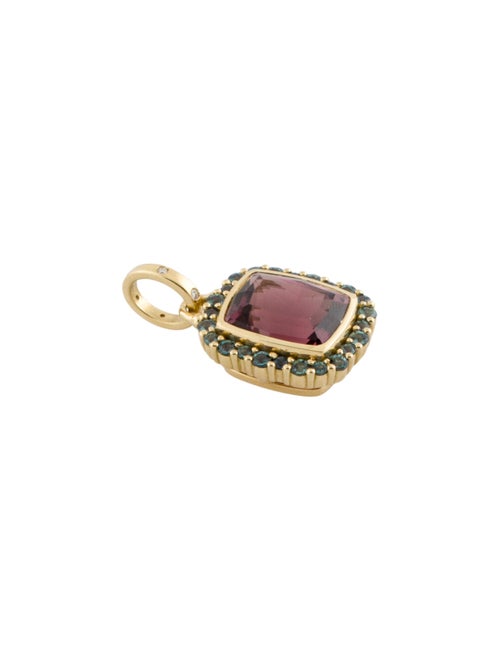 Temple St. Clair 18K Tourmaline, Alexandrite, & Diamond Pendant