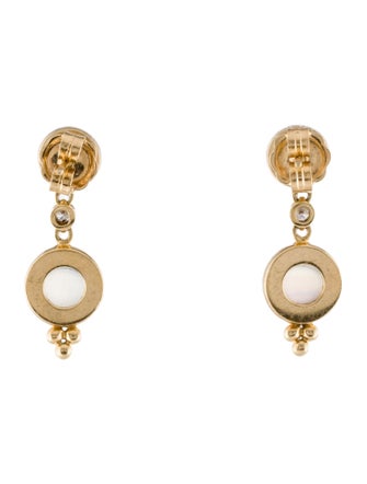 Temple St. Clair 18K Moonstone & Diamond Drop Earrings