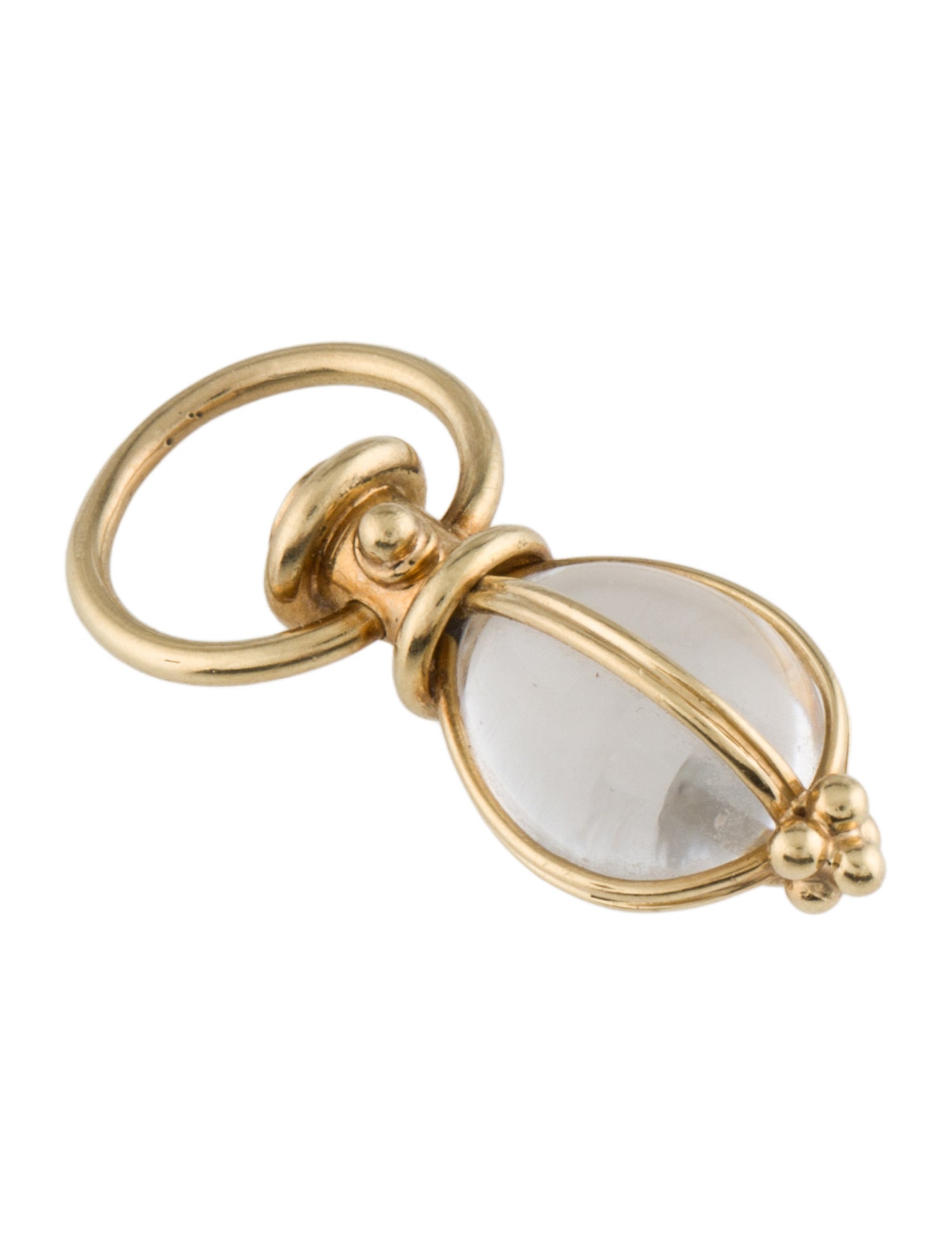 Temple St. Clair 18K Quartz Original Amulet Pendant