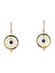 Temple St. Clair 18K Diamond & Multistone Piccolor Tolomeo Drop Earrings