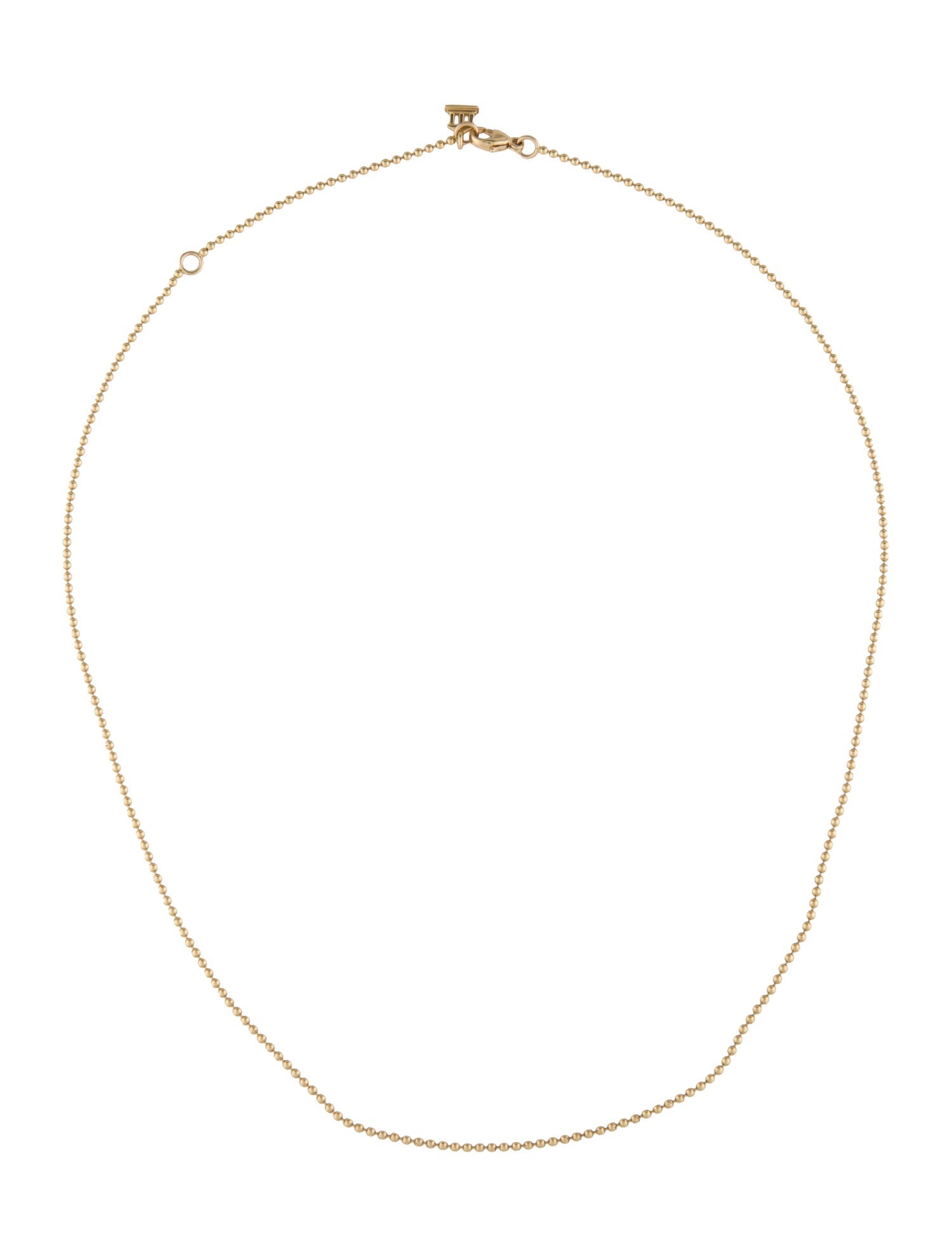 Temple St. Clair 18K Ball Chain Necklace