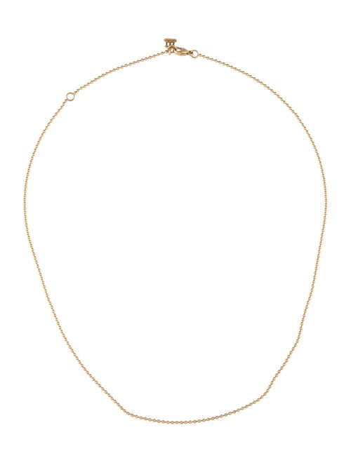 Temple St. Clair 18K Ball Chain Necklace