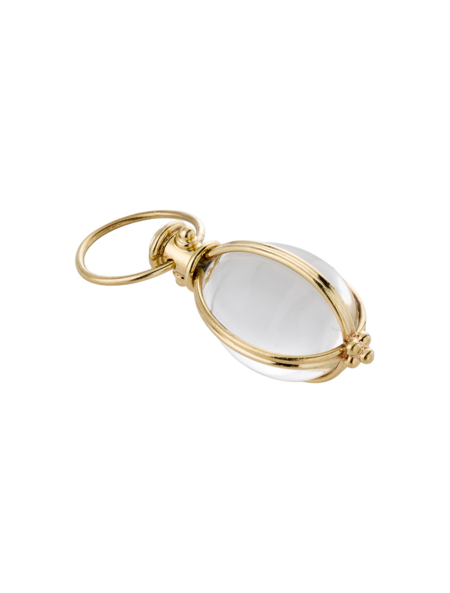 Temple St. Clair 18K Quartz Medium Original Amulet Pendant