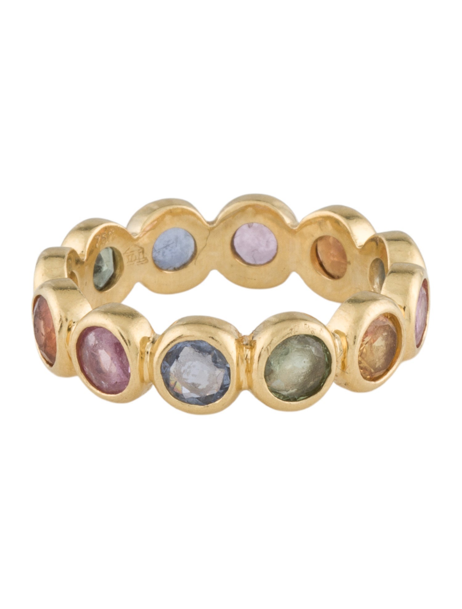 Temple St. Clair 18K Sapphire Eternity Ring