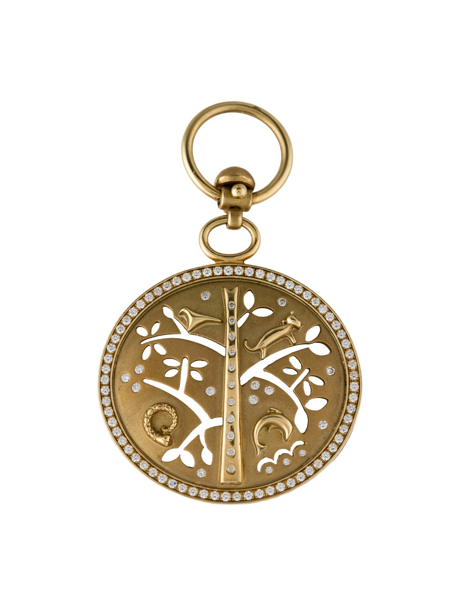 Temple St. Clair 18K Diamond Small Tree of Life Pendant