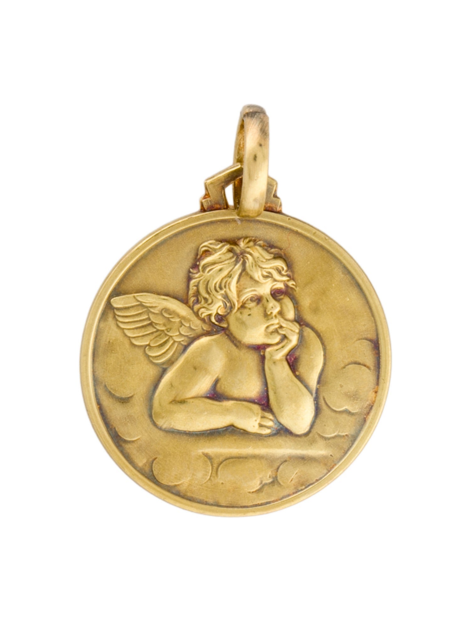 Temple St. Clair 18K Angel Pendant