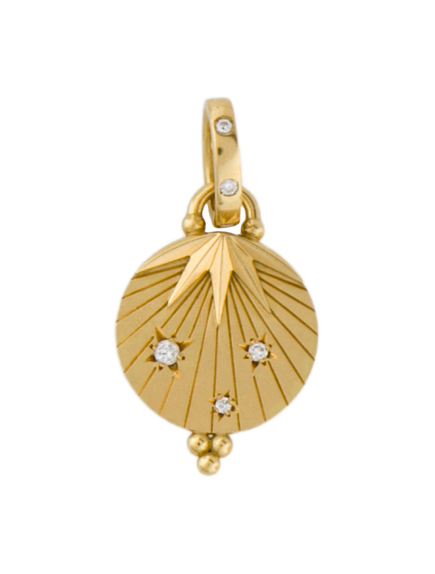 Temple St. Clair 18K Diamond Amor Pendant