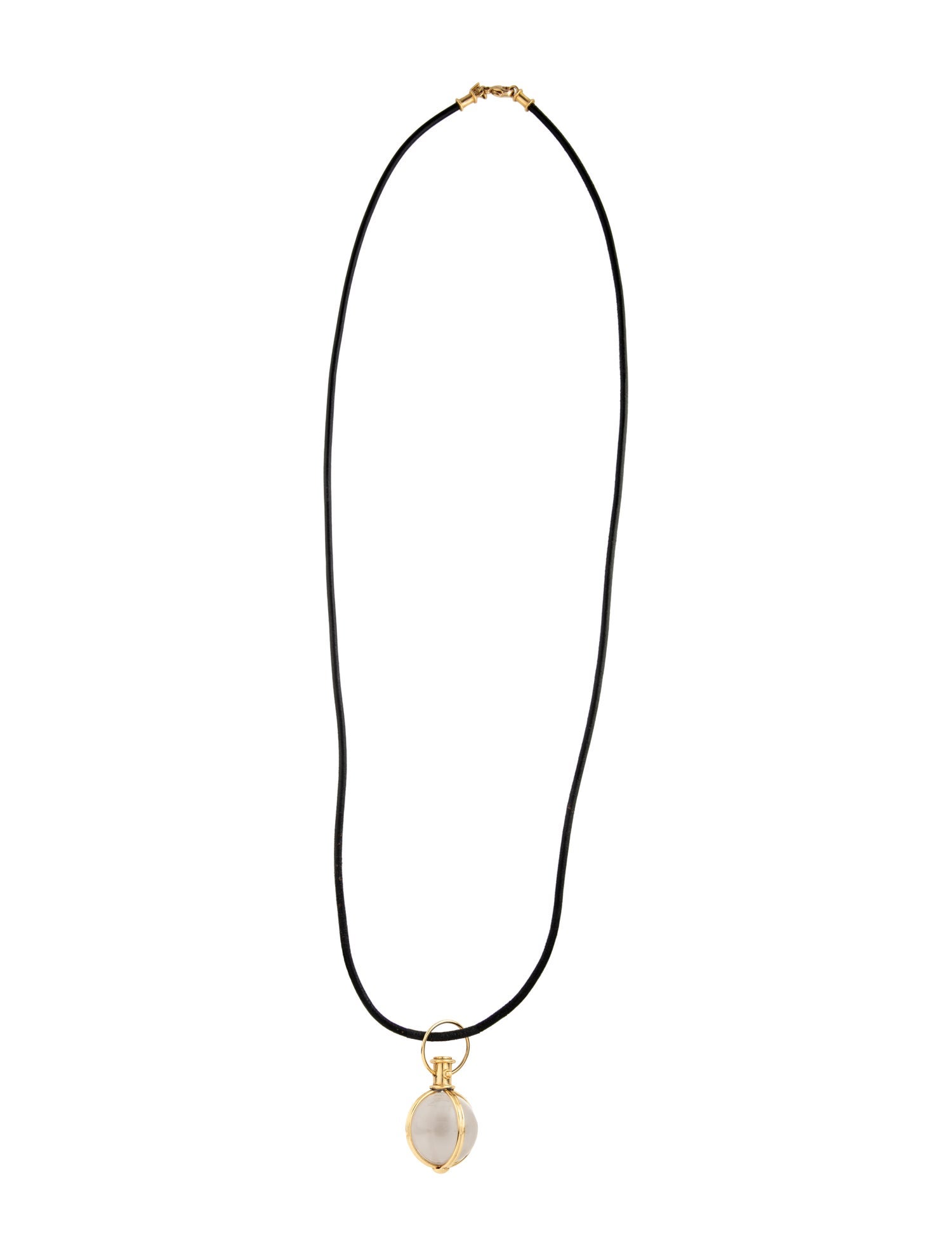 Temple St. Clair 18K Quartz & Diamond Vine Amulet - Pendant