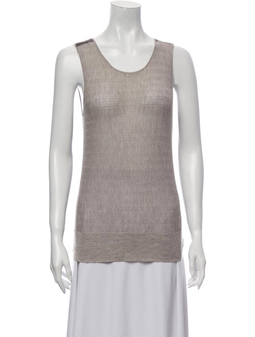 TSE Cashmere Cashmere Scoop Neck Sweater Grey