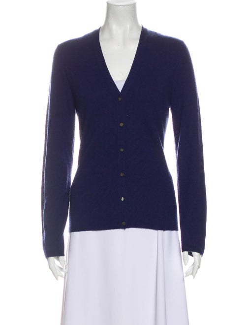 TSE Cashmere Cashmere V-Neck Sweater Grey