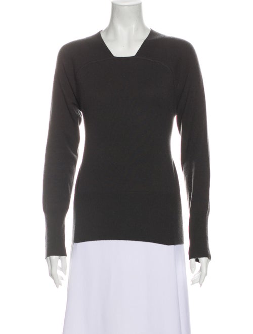 TSE Cashmere Cashmere V-Neck Sweater Grey