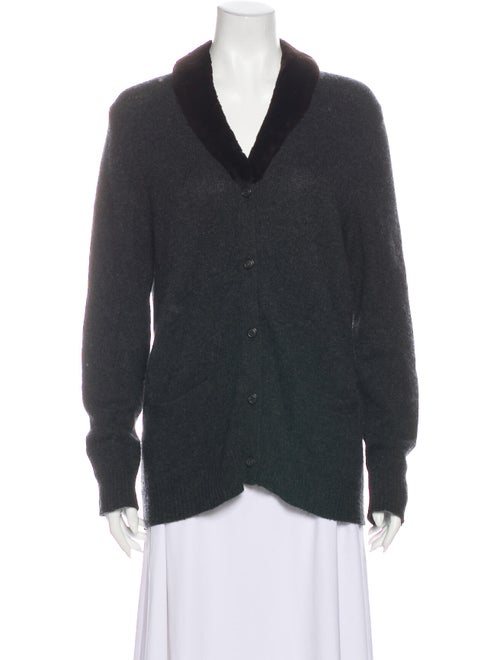 TSE Cashmere Cashmere V-Neck Sweater Brown