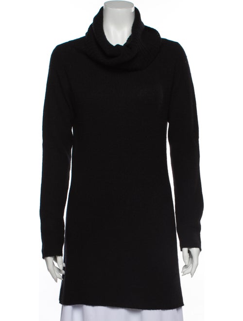 TSE Cashmere Cashmere Cowl Neck Sweater Black