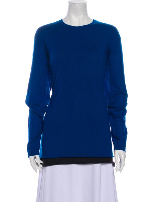 TSE Cashmere Cashmere Crew Neck Sweater Blue