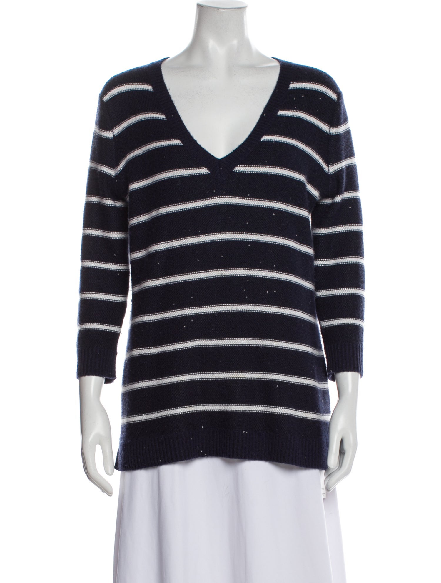 TSE Cashmere Cashmere Striped Sweater