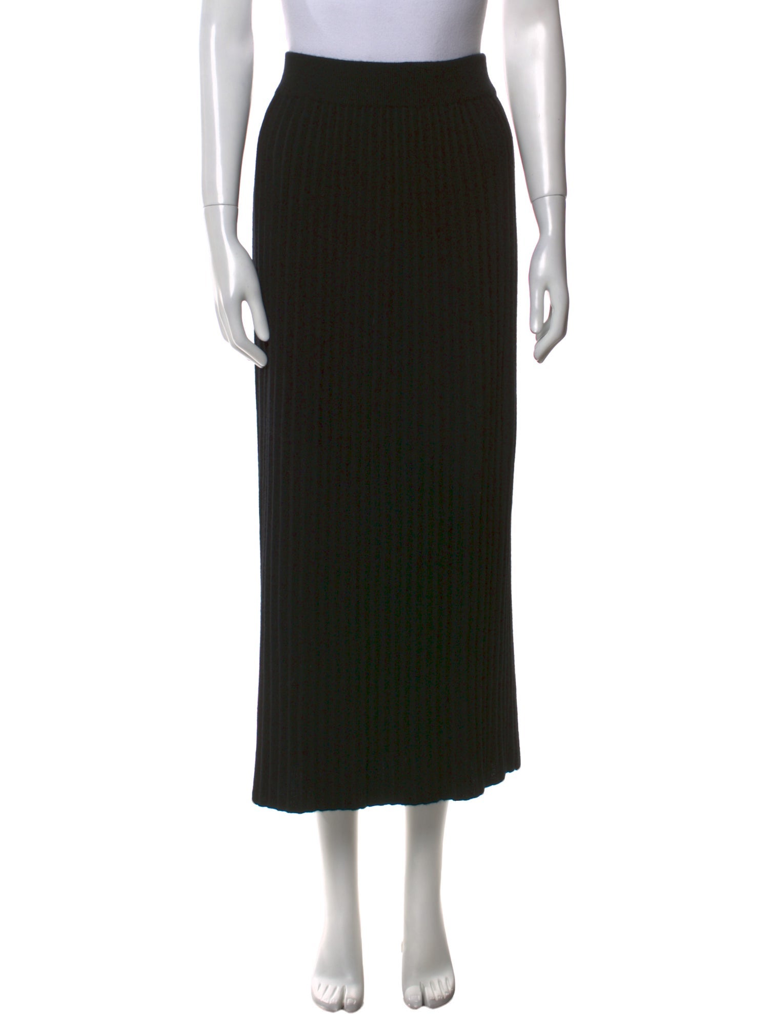 TSE Cashmere Cashmere Midi Length Skirt