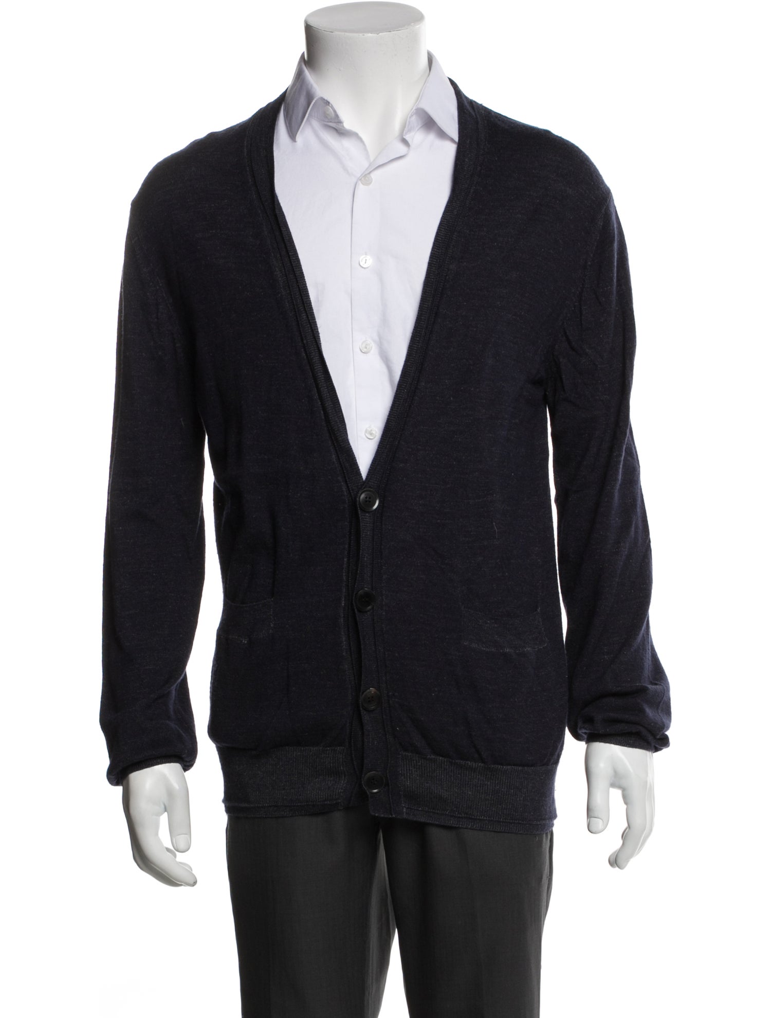 TSE Cashmere Wool V-Neck Cardigan